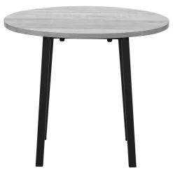 Monarch Dining set - 3pcs set / top / black metal