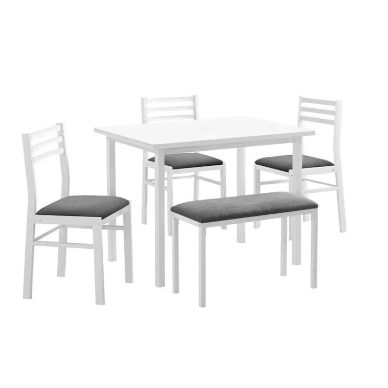 Monarch Dining set - 5pcs set / top / metal