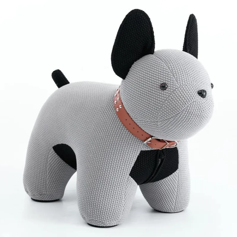 Dog-Shaped Kids Pouf – 27.6" x 13.8" x 13.8"