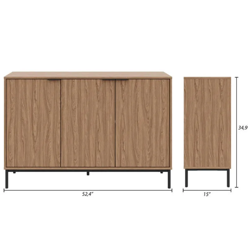 Nexera 3-Door Buffet