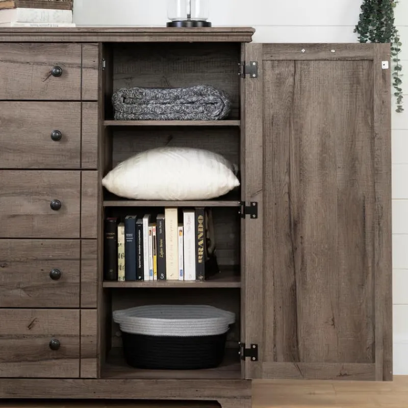 Meubles South Shore Door Chest With 5 Drawers - South Shore