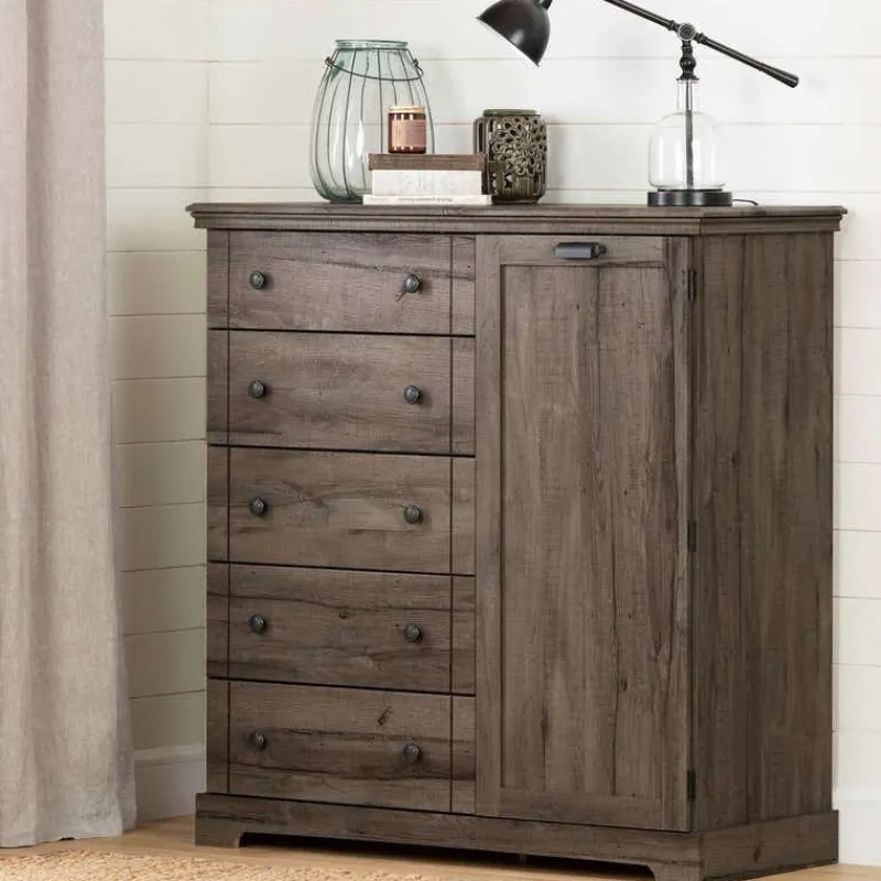 Meubles South Shore Door Chest With 5 Drawers - South Shore