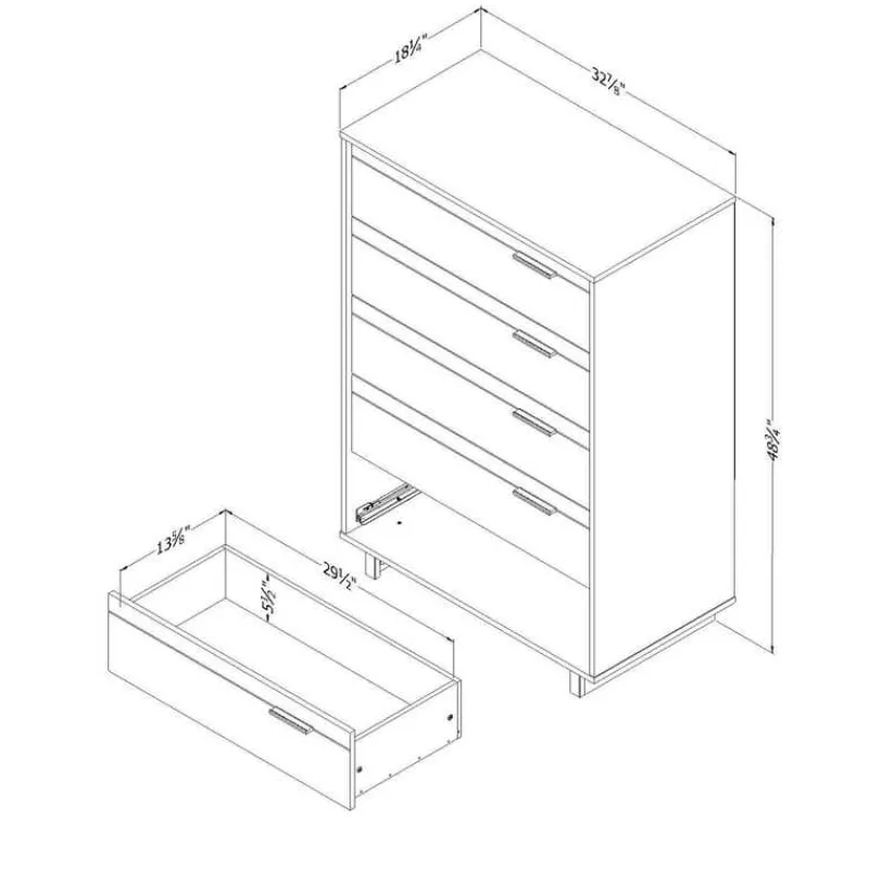 Meubles South Shore 5-Drawer Chest - South Shore