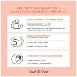 Meubles South Shore 5-Drawer Chest - South Shore