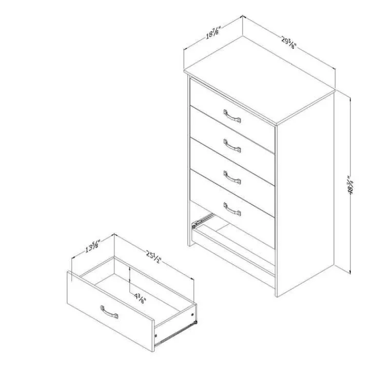 Meubles South Shore 5-Drawer Chest - South Shore