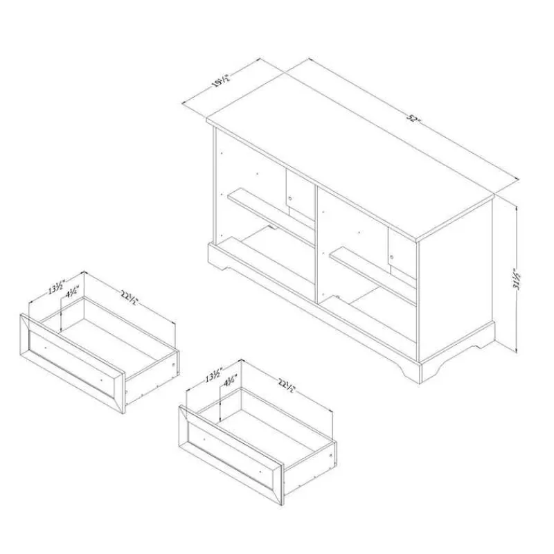Meubles South Shore 6-Drawer Dresser - South Shore