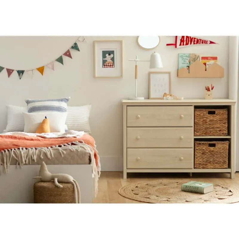 Meubles South Shore 3-Drawer Dresser with Baskets - South Shore