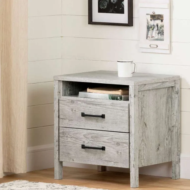 Meubles South Shore 2-Drawer Nightstand - South Shore