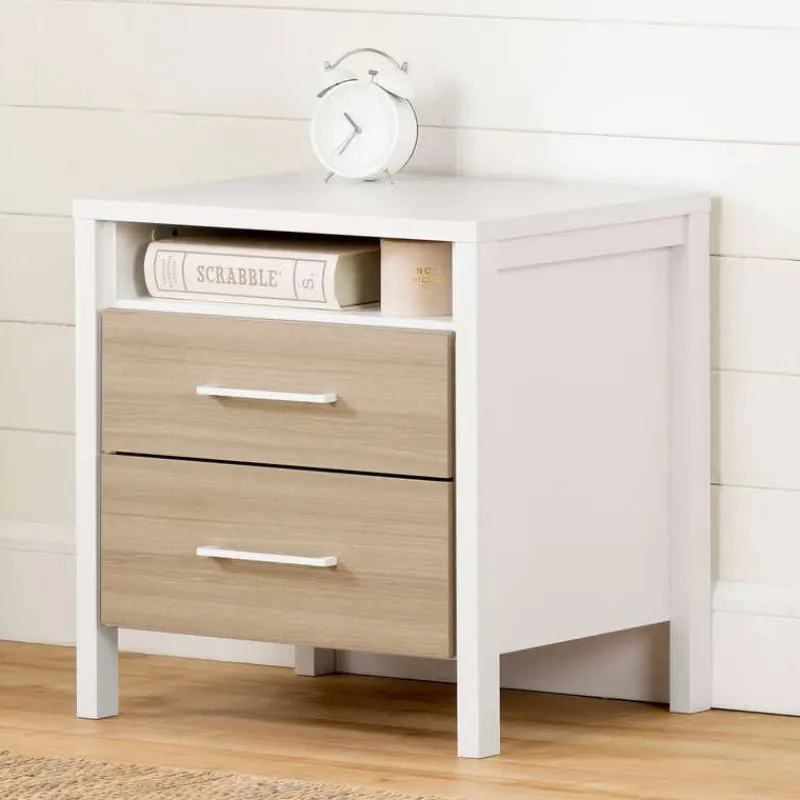 Meubles South Shore 2-Drawer Nightstand - South Shore