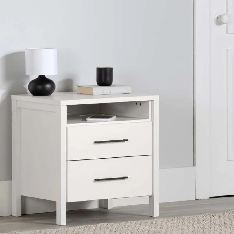 Meubles South Shore 2-Drawer Nightstand - South Shore