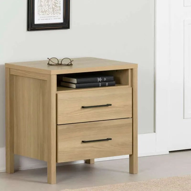 Meubles South Shore 2-Drawer Nightstand - South Shore