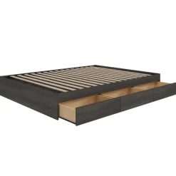 Nexera 3-Drawer Storage King Bed (78