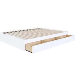 Nexera 3-Drawer Storage King Bed (78") -