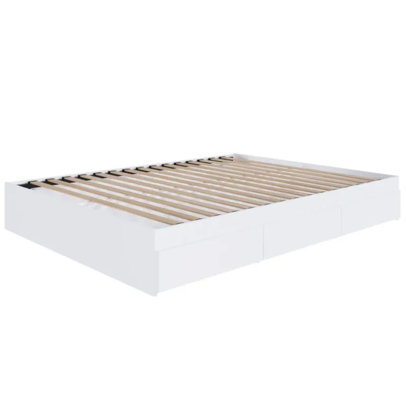 Nexera 3-Drawer Storage King Bed (78") -