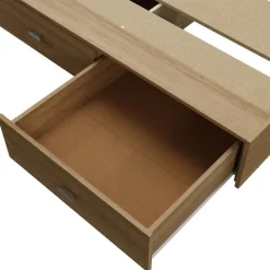 SUA-V 6-Drawer Storage Queen Platform Bed (60