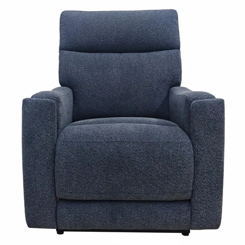 Electric Lift Recliner with Massage, Heat, and Adjustable Headrest - Blue