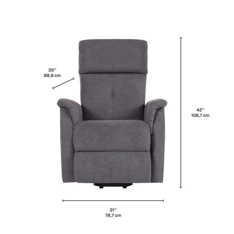 Electric reclining lift-up chair