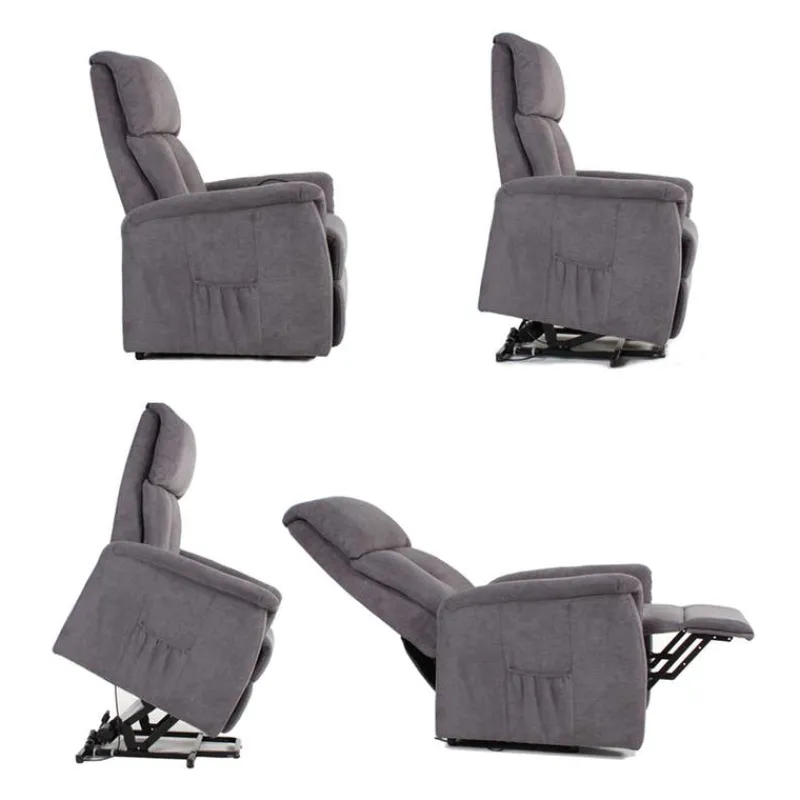 Electric reclining lift-up chair