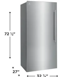 Electrolux 19 Cu Ft 33 In Freezer , Vertical, 33
