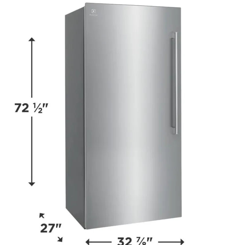 Electrolux 19 Cu Ft 33 In Freezer , Vertical, 33" - EI33AF80WS