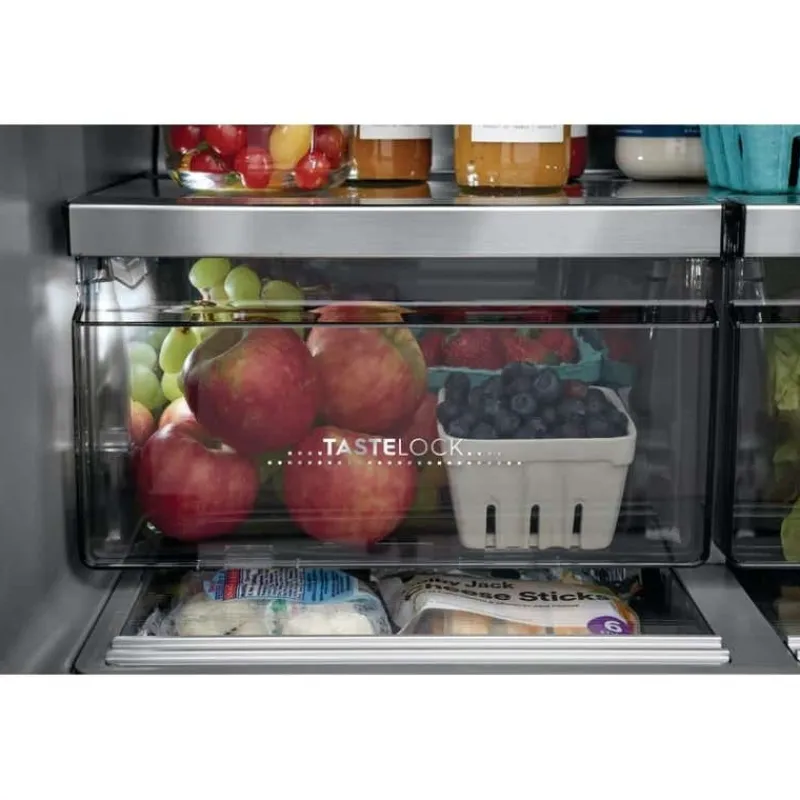 Electrolux 21,8 Cu ft 36 In Refrigerator Bottom Freezer, French door - ERMC2295AS