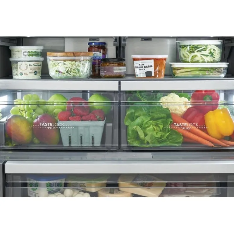 Electrolux 22,6 Cu ft 36 InRefrigerator Bottom Freezer, French door - ERFG2393AS