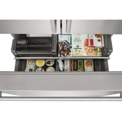 Electrolux 22,6 Cu ft 36 InRefrigerator Bottom Freezer, French door - ERFG2393AS