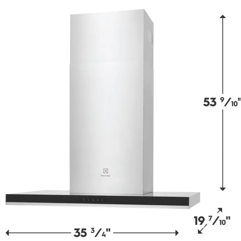 Electrolux Hood Wall Mount 36" , 400 CFM - ECVW3662AS