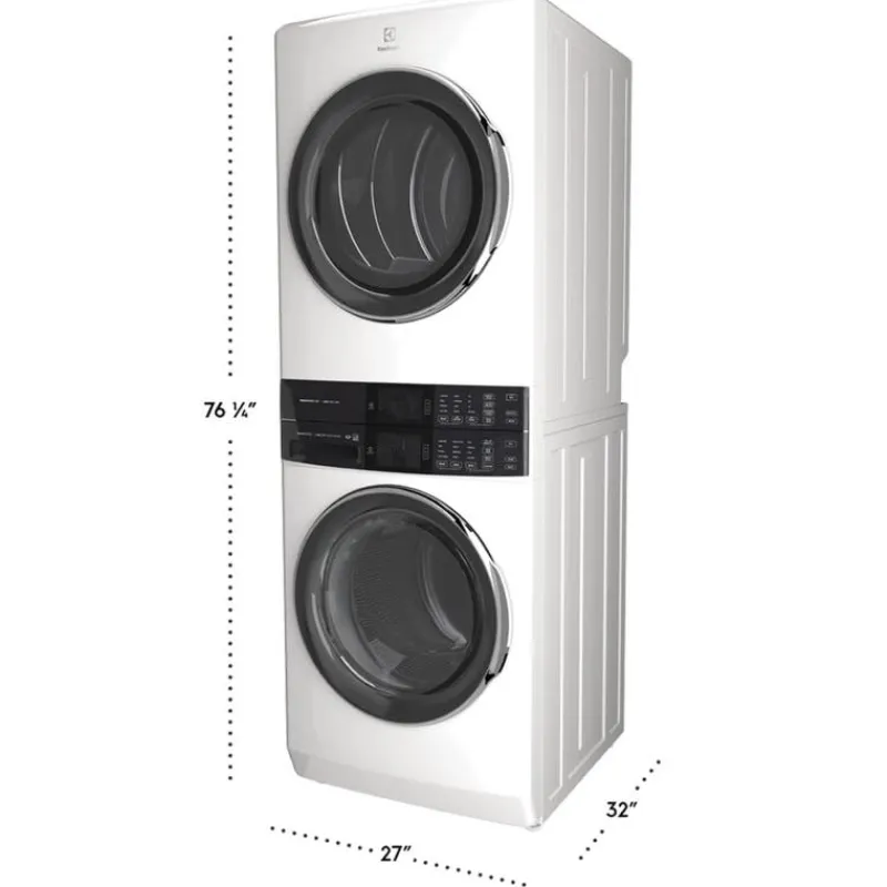 Electrolux Spacemaker Laundry Tower, , 27", Front-Load - ELTE760CAW