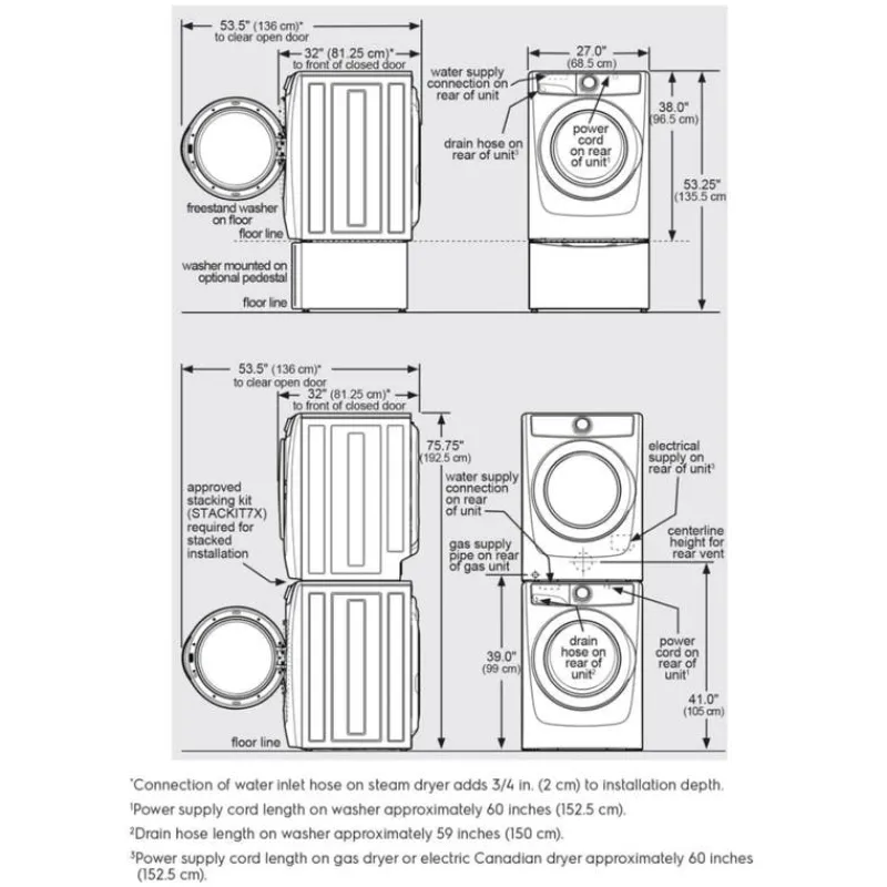 Electrolux Washer Front-Load 27" - ELFW7437AT