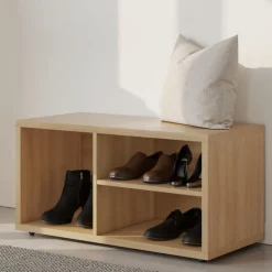 Nexera Entryway Shoe Storage Bench -