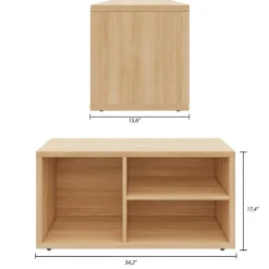 Nexera Entryway Shoe Storage Bench -