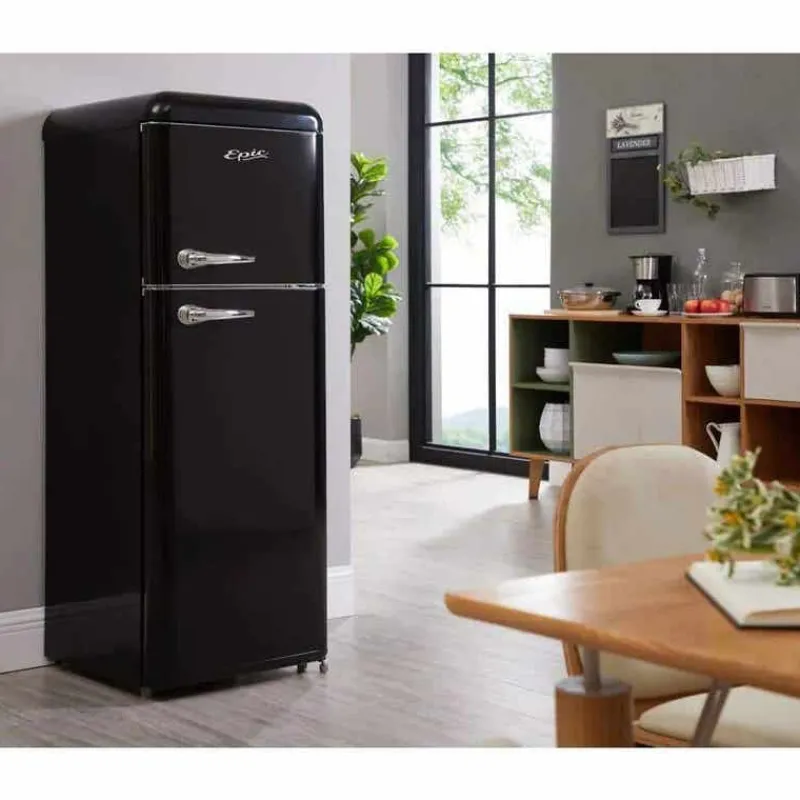 EPIC 21 In 7,5 Cu Ft Refrigerator Top Freezer - ERR82BL-1