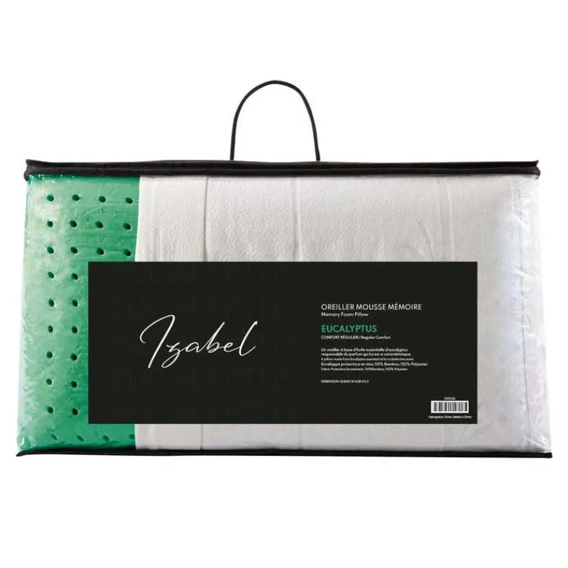 Eucalyptus-Infused Memory Foam Pillow