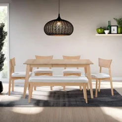 Arboit Poitras Extendable Rectangular Dining Table (54" to 70") -