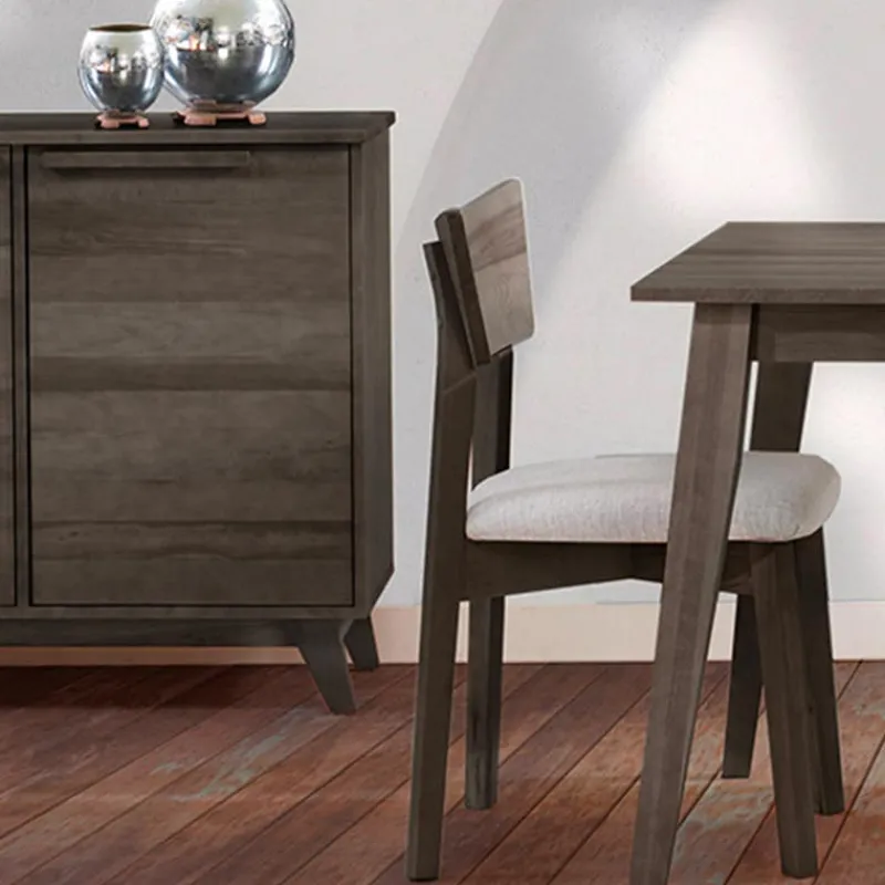 Arboit Poitras Extendable Rectangular Dining Table (48" to 60") with 4 Chairs -