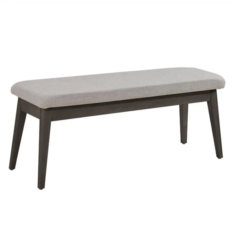 Arboit Poitras Extendable Rectangular Dining Table (48" to 60") with 4 Chairs and Bench -