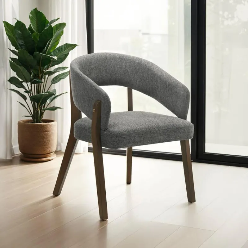 Extendable Round Pedestal Dining Table (48 to 83") with 6 Chairs