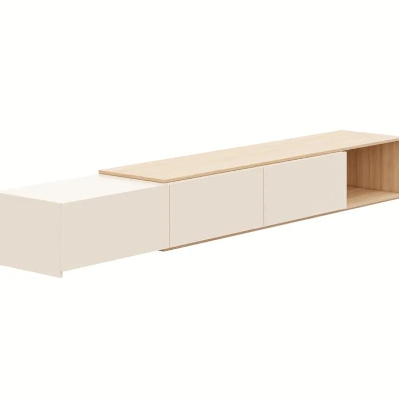 Nexera Extendable tv console -