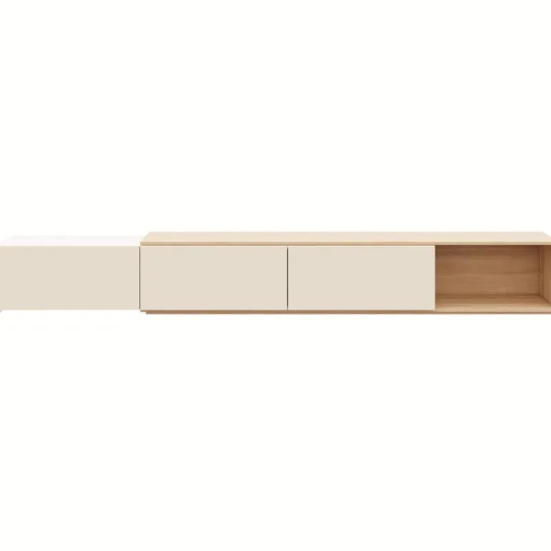 Nexera Extendable tv console -