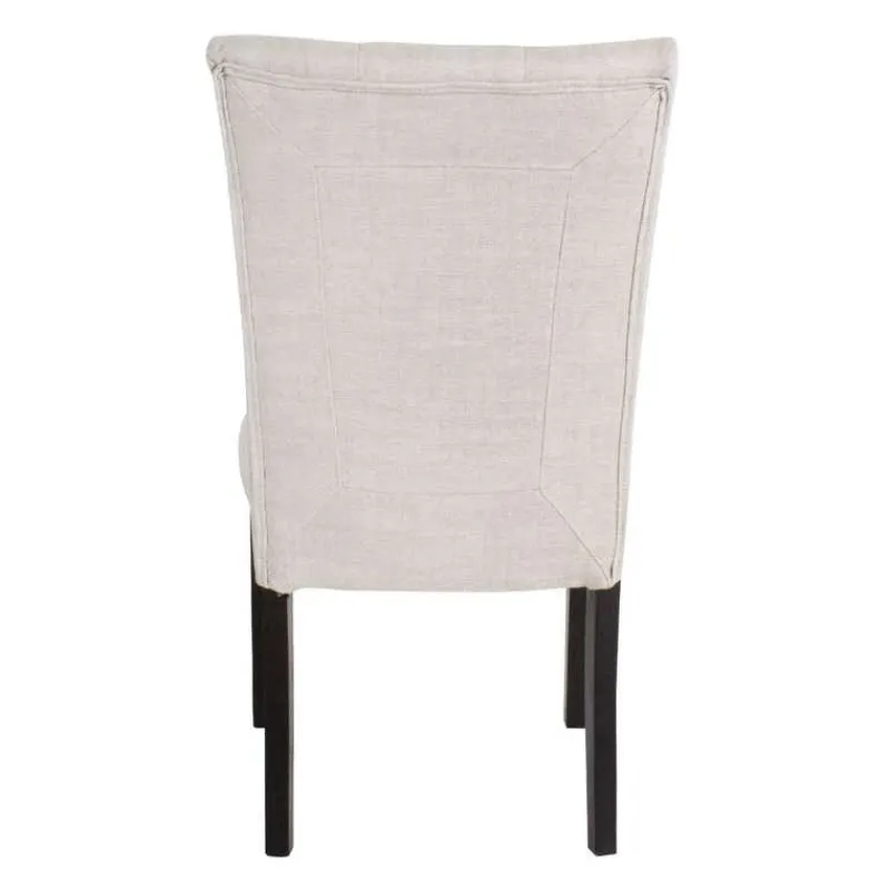 Fabric Chairs (Set of 2) - Cream
