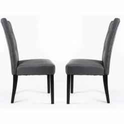 Fabric Chairs (Set of 2) -