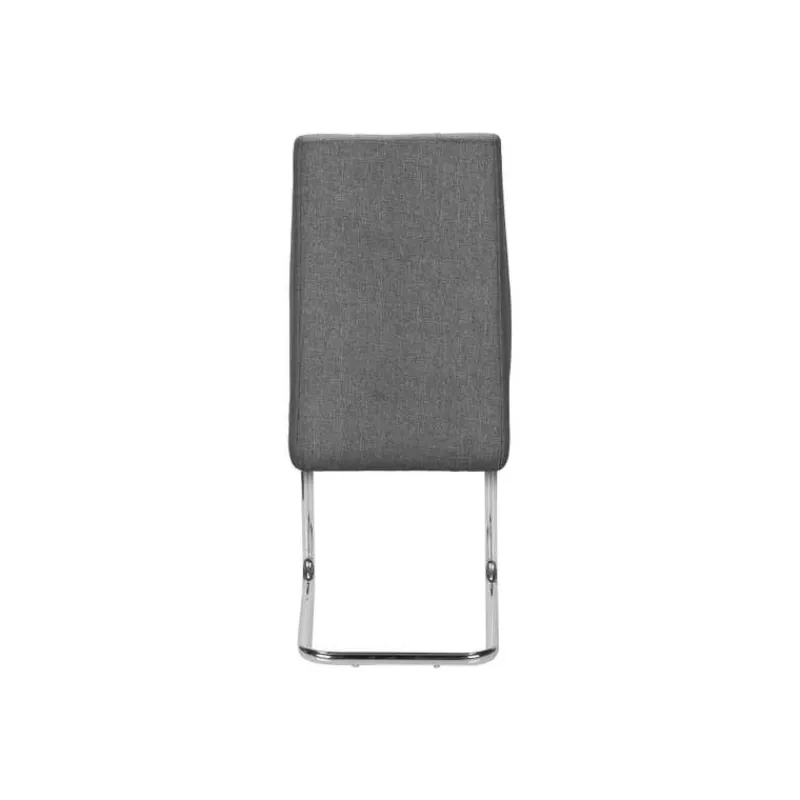 Monarch Fabric Chairs with Chrome Base (Set of 2) - -
