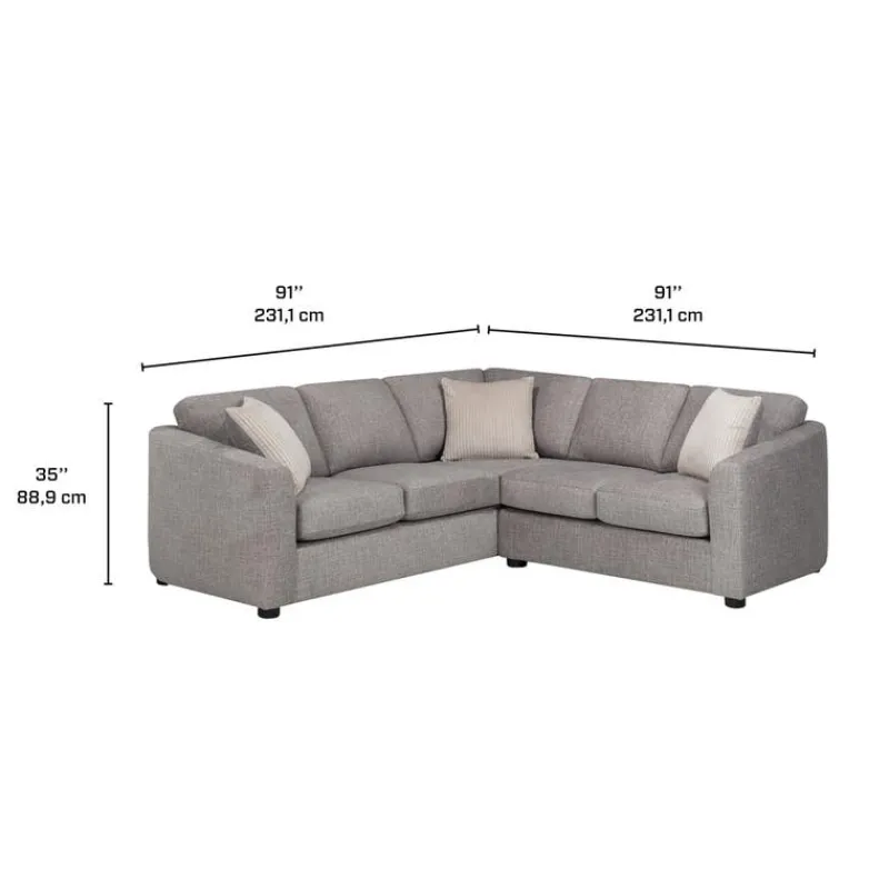 Sofa By Fancy Fabric Sectional