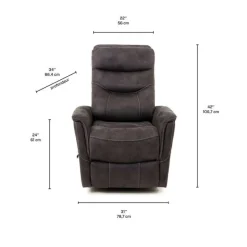 Fabric Swivel Recliner