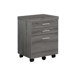 Monarch Filing cabinet - 3 drawer / on castors -