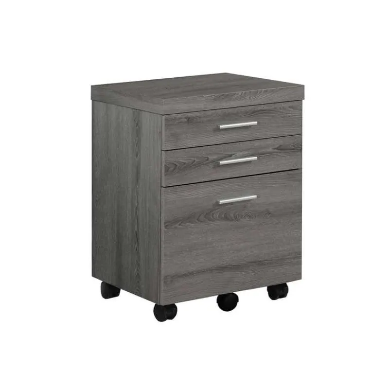 Monarch Filing cabinet - 3 drawer / on castors -