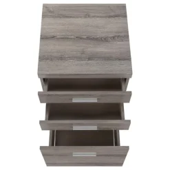 Monarch Filing cabinet - 3 drawer / on castors -