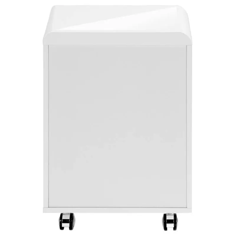 Monarch Filing cabinet - 3 drawers / gloss / castors -