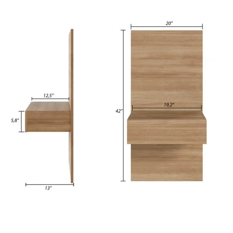 Nexera Floating Nightstands Extension Panels -